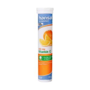 Hansal Vitamin C 500 mg 20 Effervescent Tabs