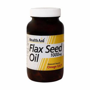 Health Aid Flax Seed Oil 1000 mg Softgel