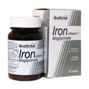 Health Aid Iron Bisglycinate 30 Tab