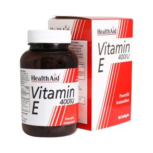 Health Aid Vitamin E 400 IU 60 Cap