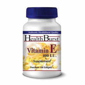 Health Burst Vitamin E Softgels 100 Caps