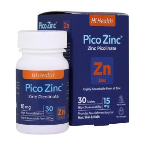 Hi Health Pico Zinc 15 Mg 30 Tabs