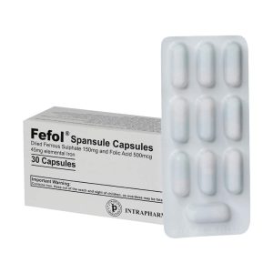 Intrapharm Fefol Spansule 30 Capsules 2