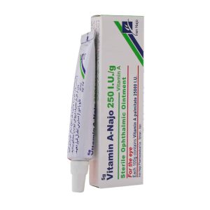Iran Najo Vitamin A Sterile Ophthamic Ointment 5 g