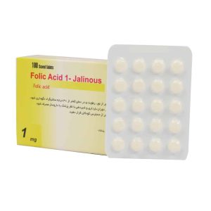 Jalinous Folic Acid 1 mg 100 Scored Tablet