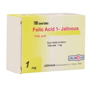 Jalinous Folic Acid 1 mg 100 Scored Tablets