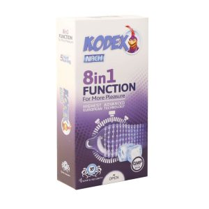 Kodex 8 In 1 Function Condoms 10 Pcs 1