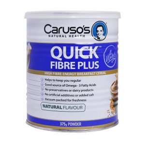Natural Health Carusos Quick Fiber Plus Powder 375 g