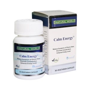 Natural World Calm Energy 30 Vegetarian Capsules 1
