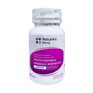 Natures Plenty Multivitamins And Minerals For Women Over 50 60 capsules