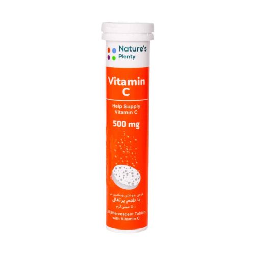 Natures Plenty Vitamin C 500 mg 20 Effervescent Tabs