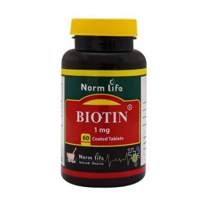 Norm Life Biotin 1 Mg 60 Coated Tabs