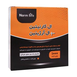 Norm Life L Carnitine And L Arginine 10 Single Dose Vial