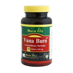 Norm life Vana Burn L Carnitine 500 mg 60 Tabs