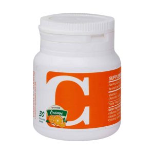 Nutri Pad Vitamin C 500 mg 30 30 Chewable Tablets ORANGE
