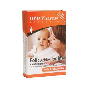OPD Pharma Iodine Folic Acid 30 Tabs 3