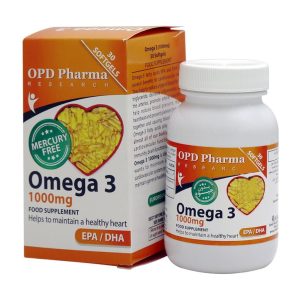 OPD Pharma Omega 3 Food Supplement 1000mg 2