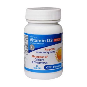 OPD Pharma Vitamin D3 1000 IU 30 Tabs