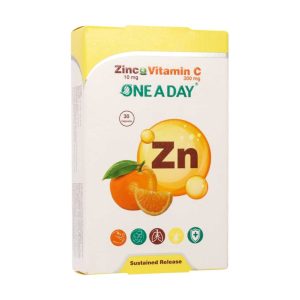 One A Day Zinc And Vitamin C 300 Mg 30 Caps
