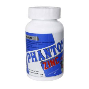 Phantom Nutrition Vitamin C And Zinc 30 Tabs
