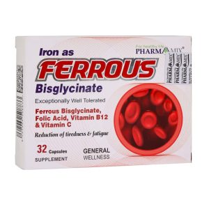 Pharmamix Iron Ferrous Bisglycinate 32 Capsules