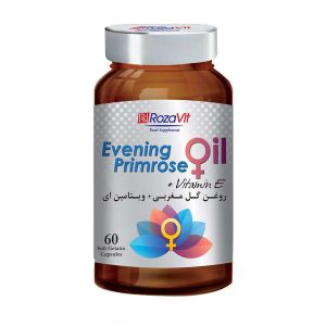 Rozavit Evening Primrose Oil And Vitamin E 60 Soft Gelatin Caps 1