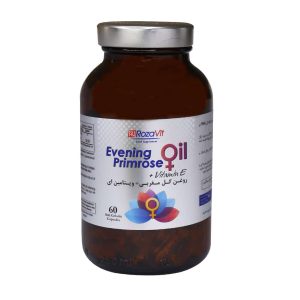 Rozavit Evening Primrose Oil And Vitamin E 60 Soft Gelatin Caps
