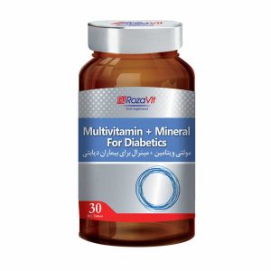 Rozavit Multivitamin and Mineral for Diabetics 30 Tablets