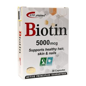 STP Pharma Biotin 5000 Mcg 30 Caps