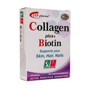 STP Pharma Collagen Plus Biotin Tablets 30