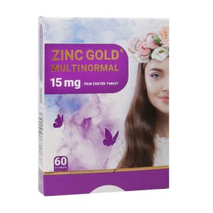 Shahab Darman Zinc Gold 15 mg 60 Tabs