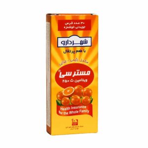 Shahre Daru Vitamin C 250 orange Flavour