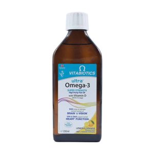 Vitabiotics Ultra Omega ۳ With Vitamin D 250 ml
