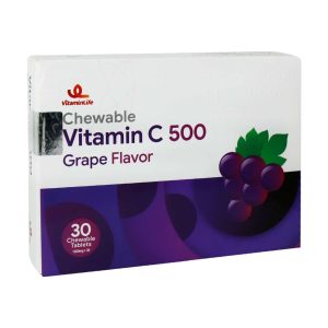 Vitamin Life Vitamin C 500 mg 30 Chewable Tablet