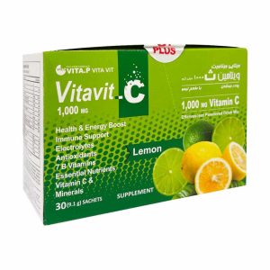 Vitap Vitamin C 1000 Mg 30 Sachets lemon