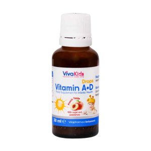 Viva Kids Vitamin AD Drops 30 ml 2