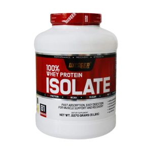 Wisser Whey Protein Isolate Powder 2270 g