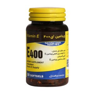 Yas Kavir Meybod Vitamin E 400 IU 50 Softgels