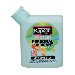 kapoot personal lubricant water based 2x delay model