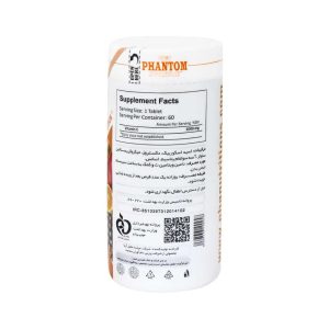 phantom nutrition vitamin c 1000 mg 60 tablets