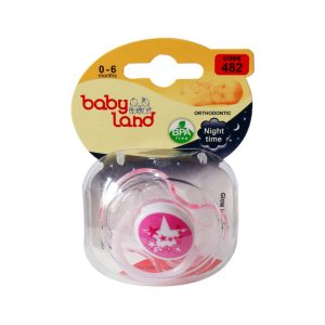 Baby Land Night time Orthodontic Pacifier Code 482 0 6 Months 1