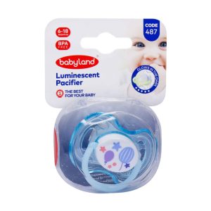 Baby Land Night time Orthodontic Pacifier Code 487 6 18 Months abi
