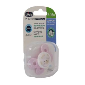 Chicco Physio Comfort Pacifier For 6 To 16 Months Pink
