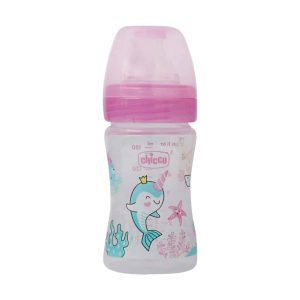 Chicco Well Being latex Glass Baby Bottle 0 m 150 ml