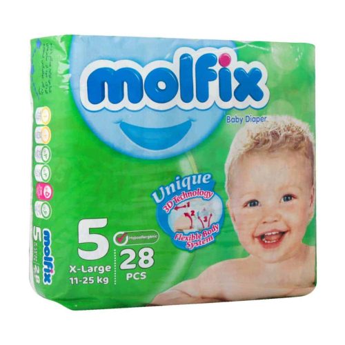 Molfix Baby Diaper Number 5 28