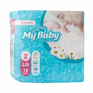 My Baby Size 2 Baby Diaper With Chamomile Extract 18