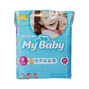 My Baby Size 6 Baby Diaper With Chamomile Extact 24 Pcs