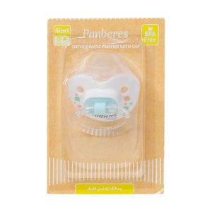 Panberes Orthodontical Pacifier Size 1 For Baby 0 To 6 Months blue