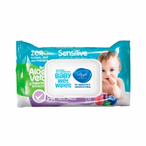 dafi baby wet wipes for sensitive skins 70pcs