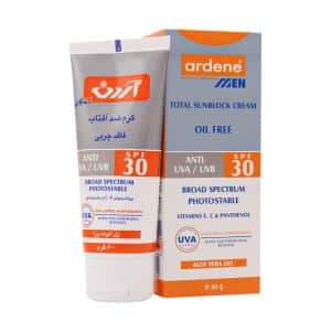 Ardene Total Sunblock Cream Oil Free For Men SPF30 60 g 1